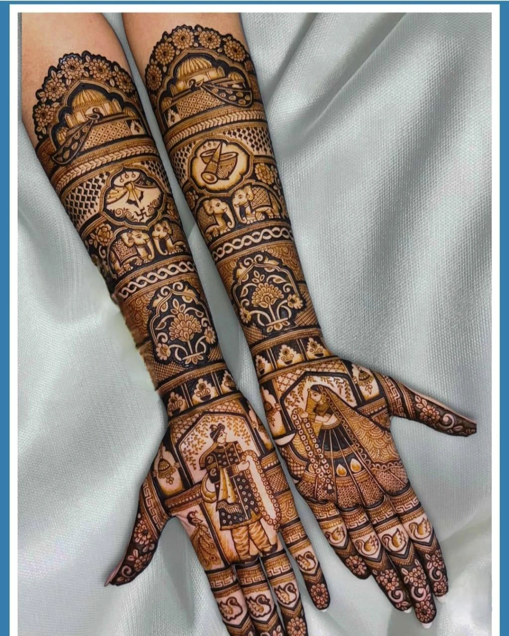Luxury Bridal Mehendi Designs for Grand Weddings