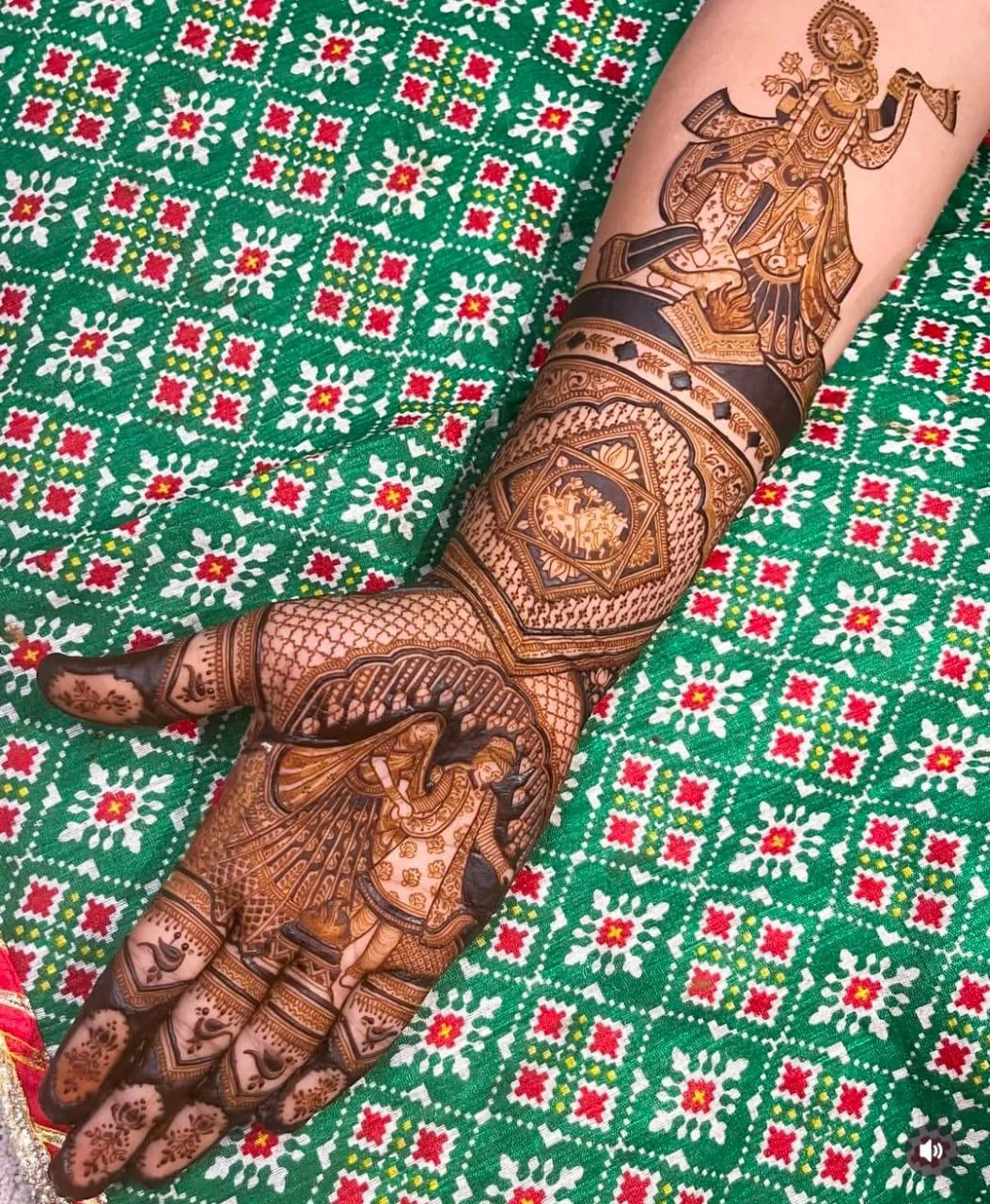 Portrait Mehendi Designs: A Unique Trend for Wedding Season